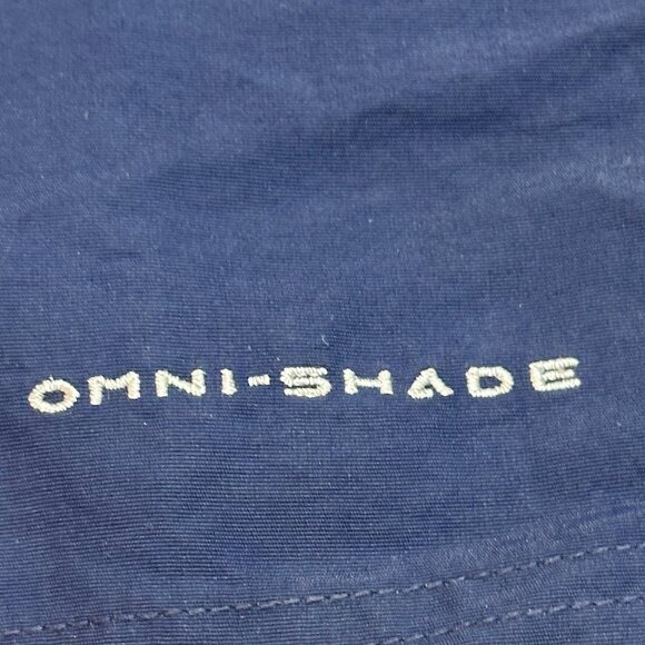 Columbia Coral Point PFG Omni-Shade Blue Nylon 6" Fishing Shorts Size Small UFP - Picture 3 of 10